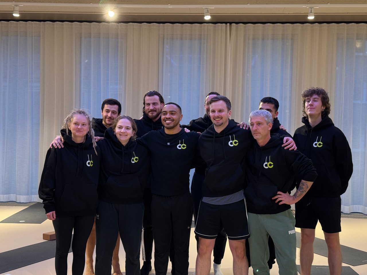 Community-Workout mit Marcos Costa